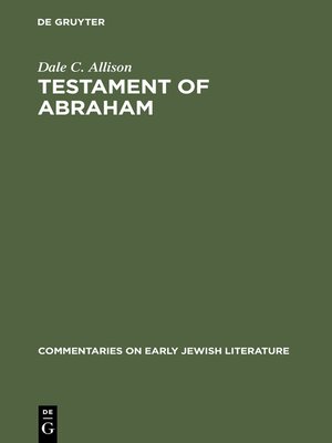 cover image of Testament of Abraham